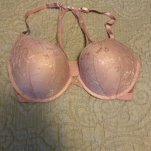 VS very sexy peach push up t back bra
